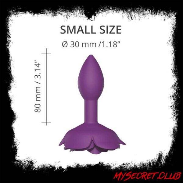 Love To Love Open Rose Small Butt Plug