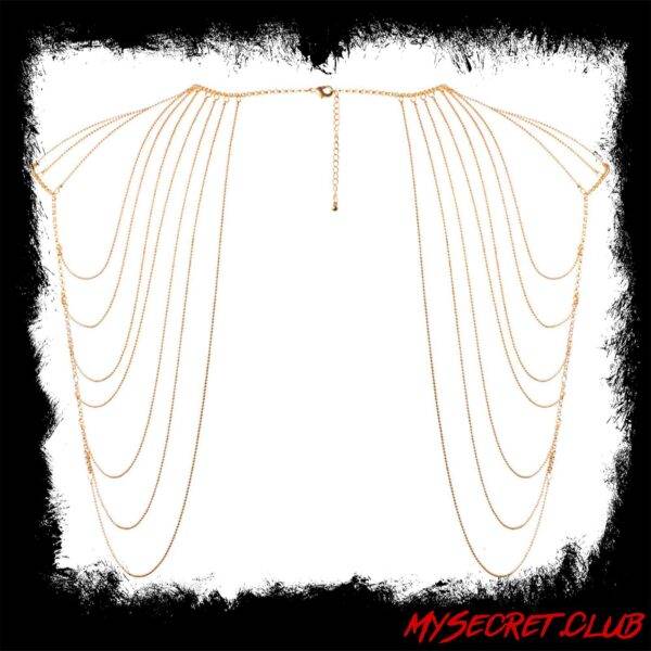 Bijoux Indiscrets Magnifique Shoulder Jewellery Gold