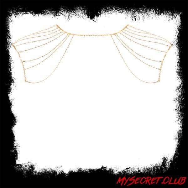 Bijoux Indiscrets Magnifique Shoulder Jewellery Gold