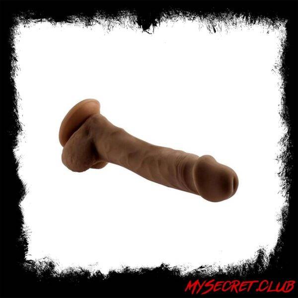 Selopa 6.5 Inch Natural Feel Dildo Flesh Brown
