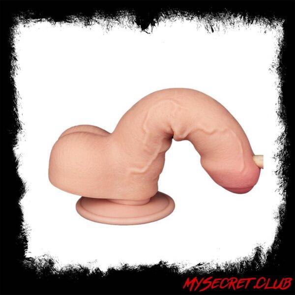 Lovetoy Sliding Easy Bend Skin Dildo 7 Inch