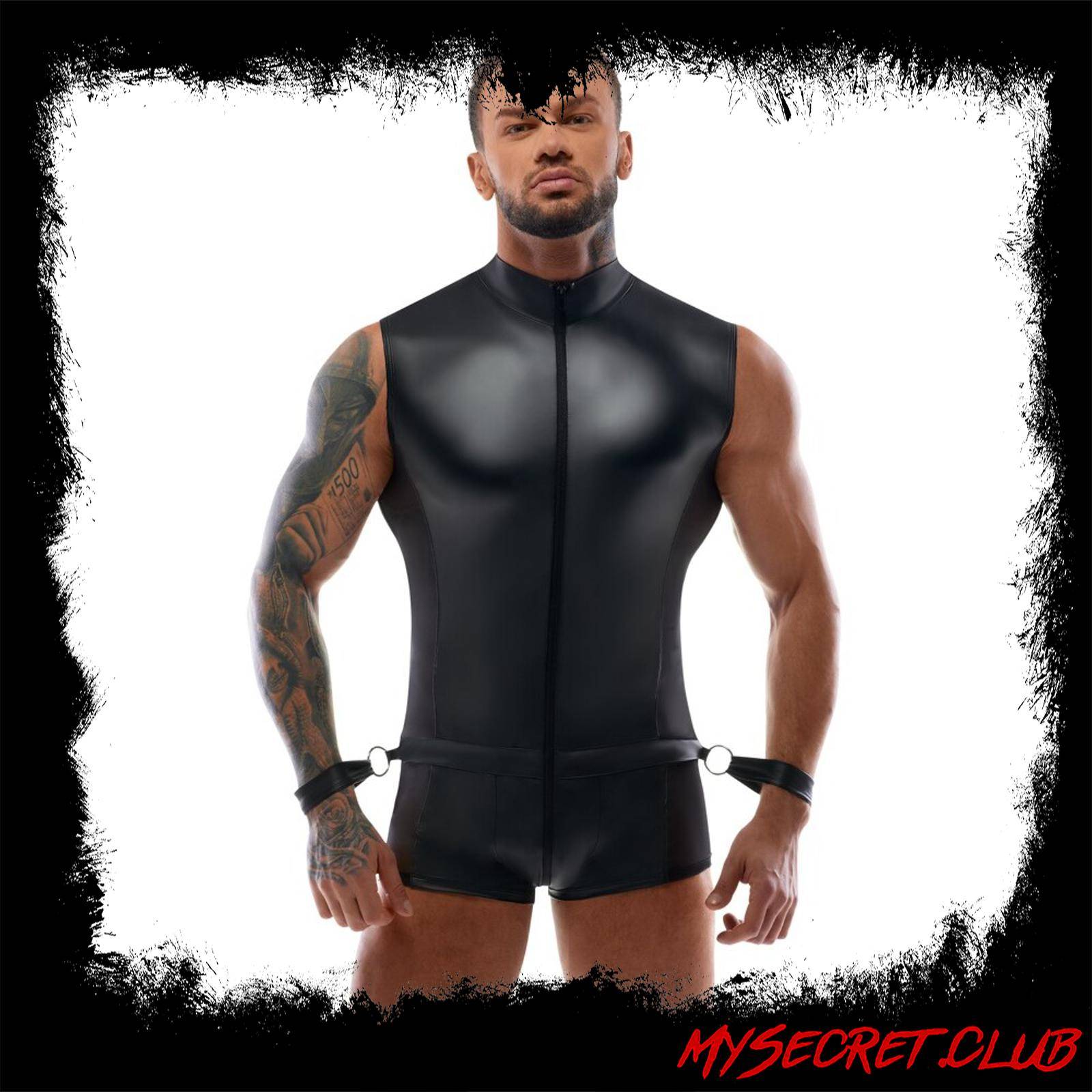Body Jumpsuit With Restraints