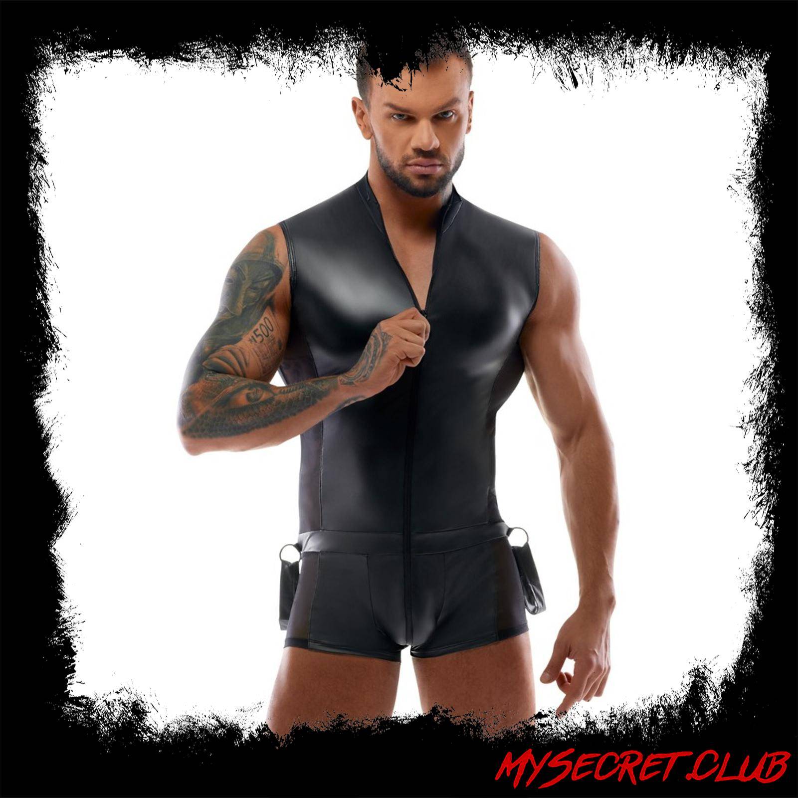 Body Jumpsuit With Restraints