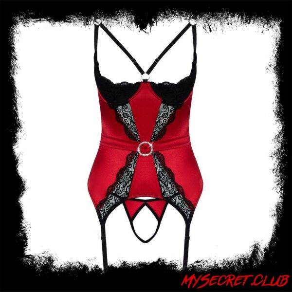 Cupless and Crotchless Basque