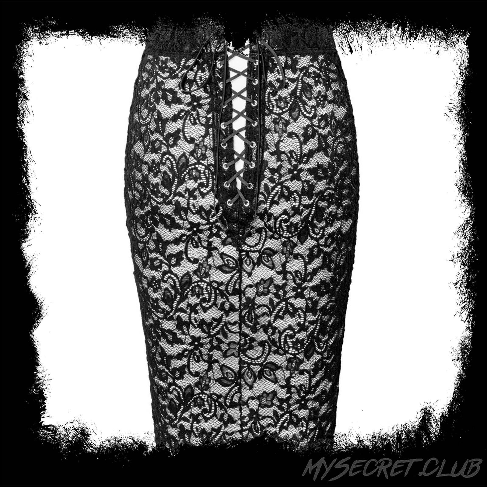 Noir Pencil Skirt