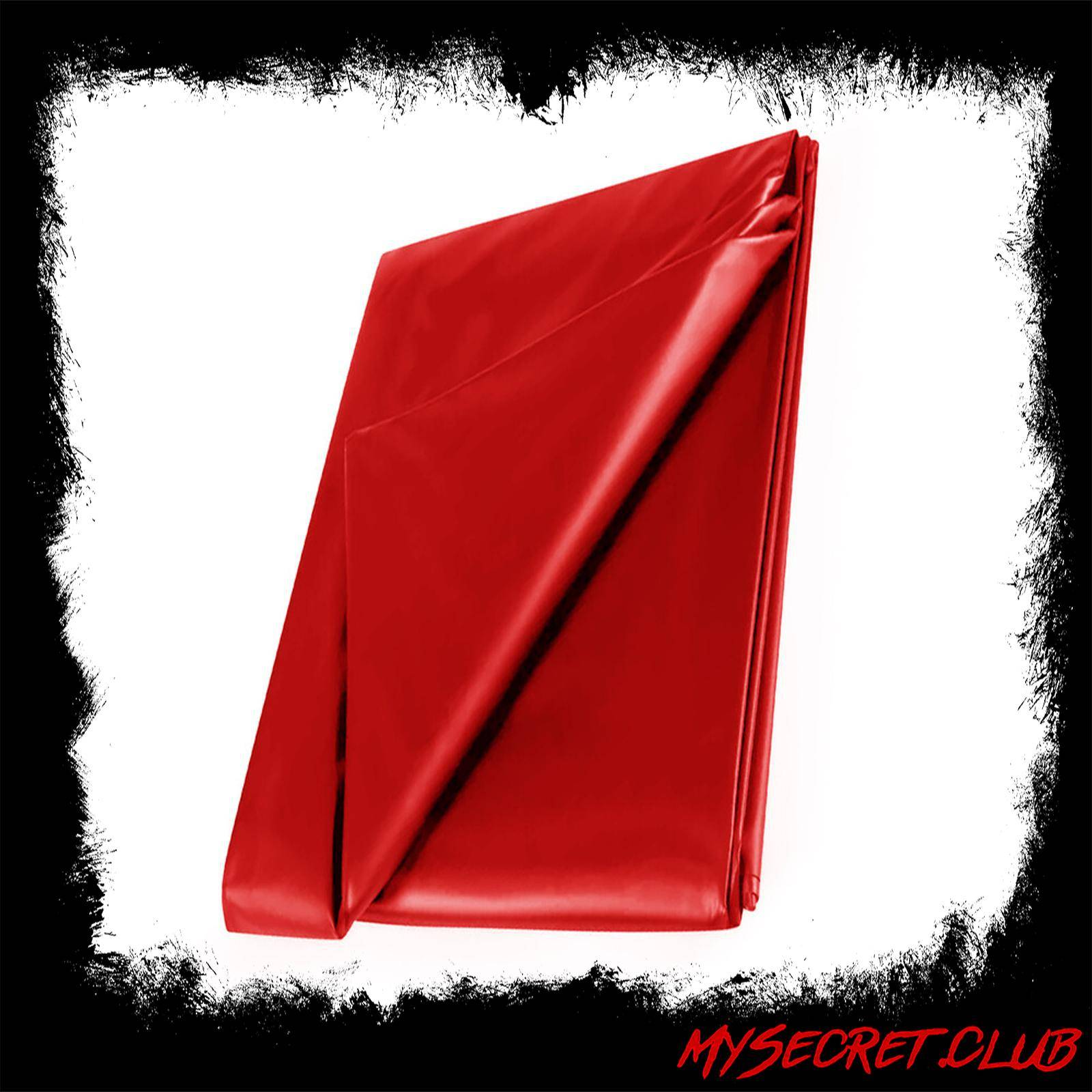 Wet Play PVC Bedsheet RED 210x200cm