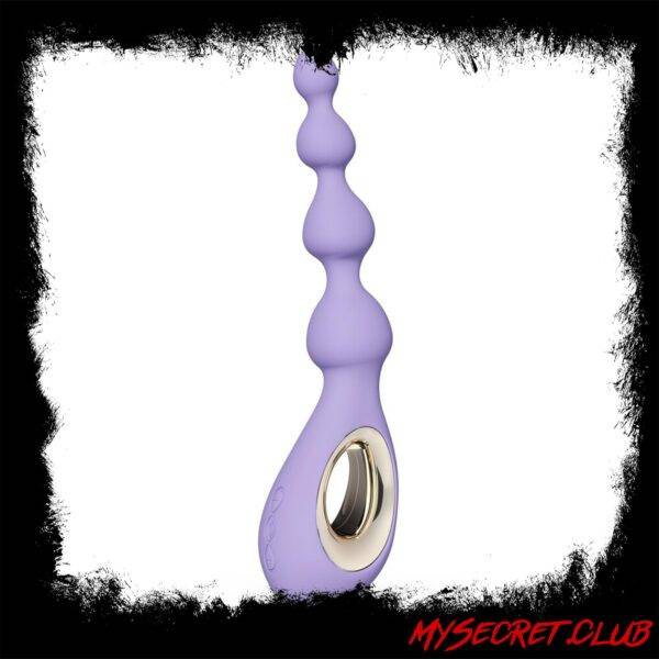 Lelo Soraya Anal Beads Massager Violet Dusk