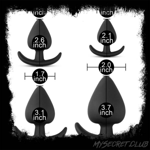 Butt Plug Fat Set Small