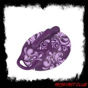 Bouncy Bliss Sit On Vibrator Purple