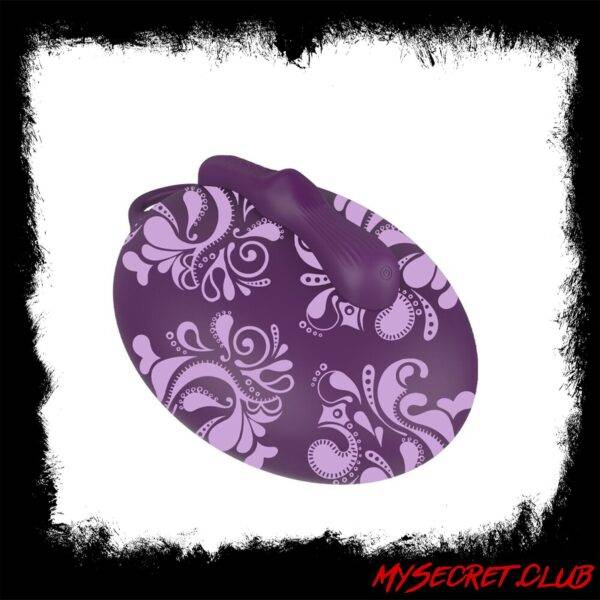 Bouncy Bliss Sit On Vibrator Purple
