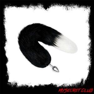 Furry Tales Black Foxtail Butt Plug