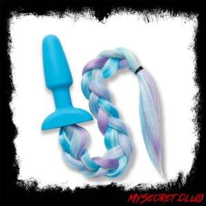 Furry Tales Silicone Unicorn Tail Butt Plug