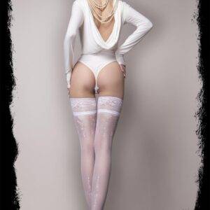 Ballerina White Hold Ups