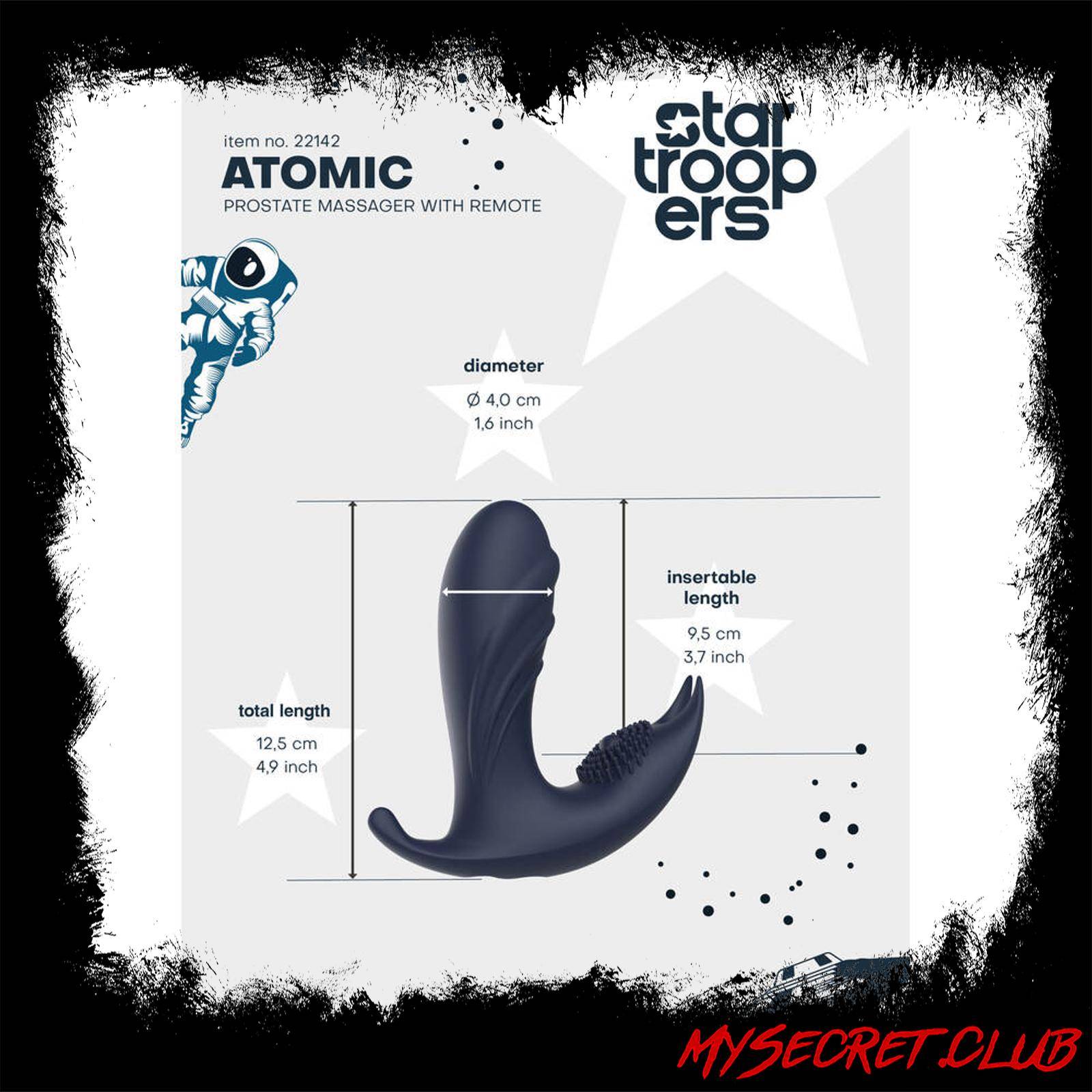 Startroopers Atomic Prostate Massager