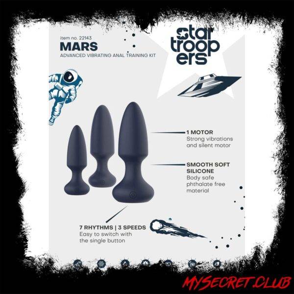 Startroopers Mars Advanced Vibrating Anal Vibe Kit