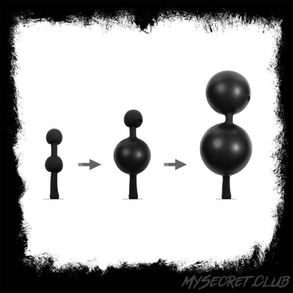 Rimba Latex Play Inflatable Double Ballon