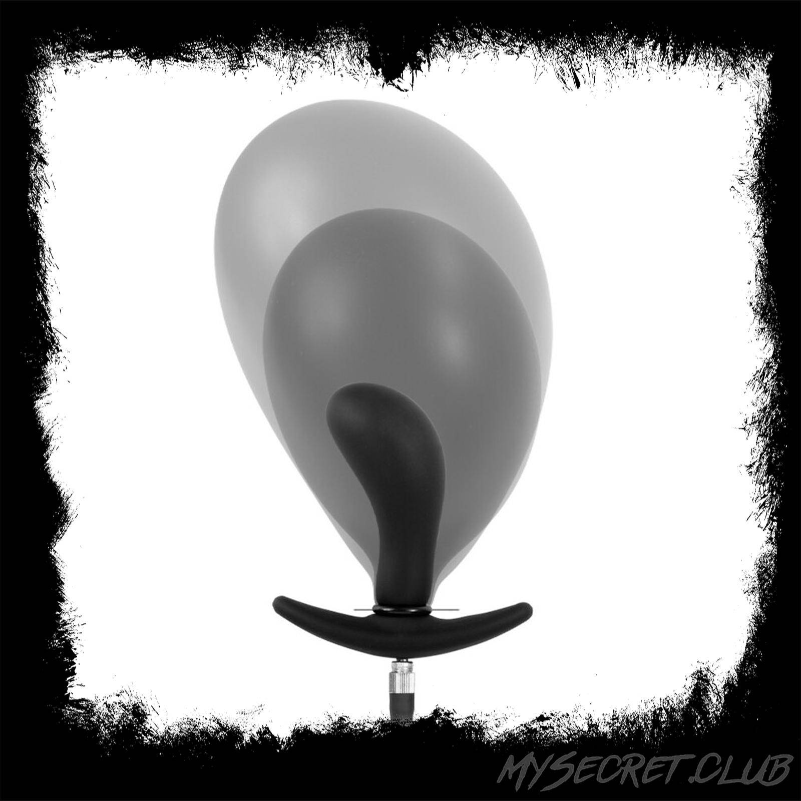 Rimba Latex Play Inflatable Anal Plug