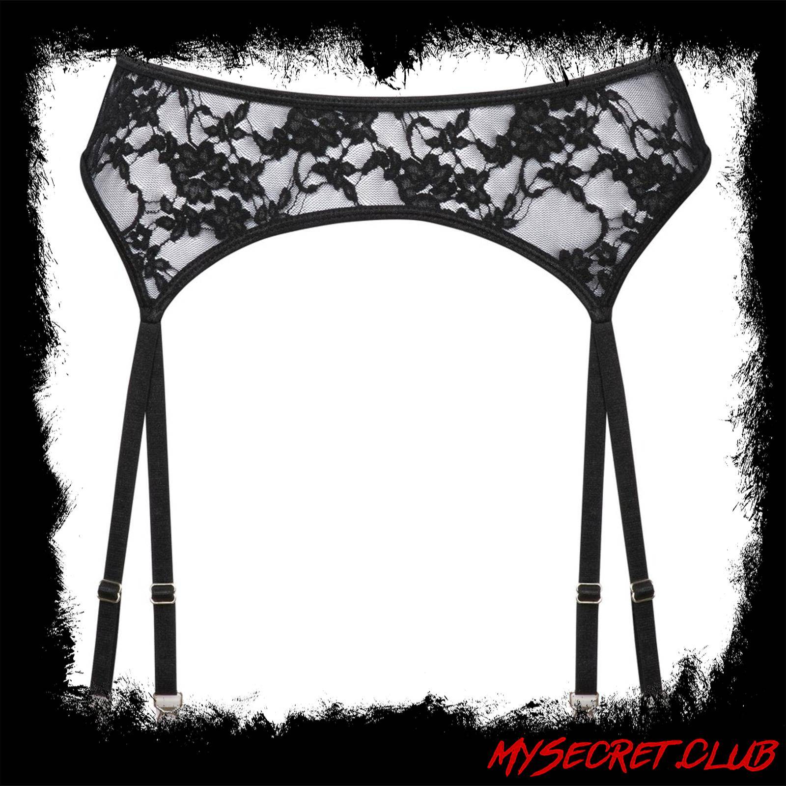 Cottelli Lace Suspender Belt