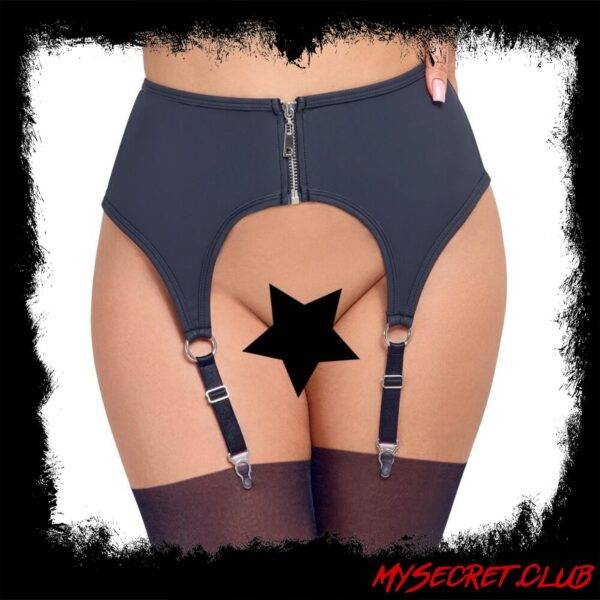 Cottelli Zip Suspender Belt
