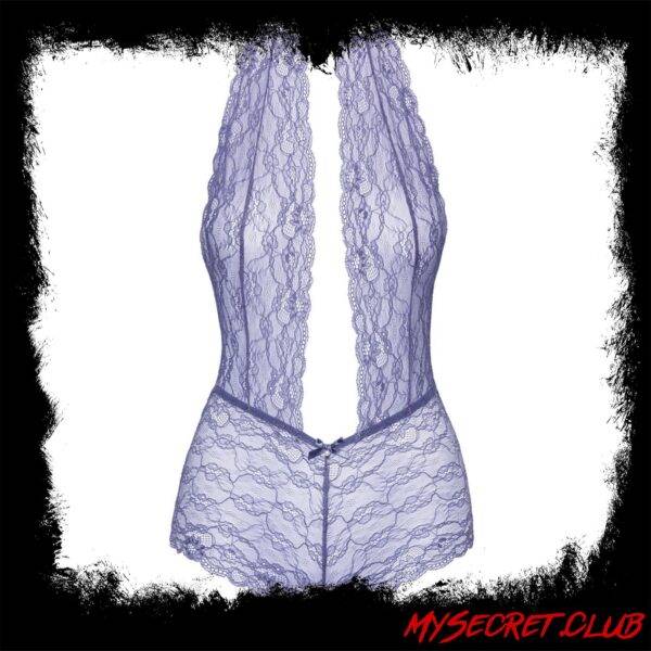 Kissable Delicate Lace Halterneck