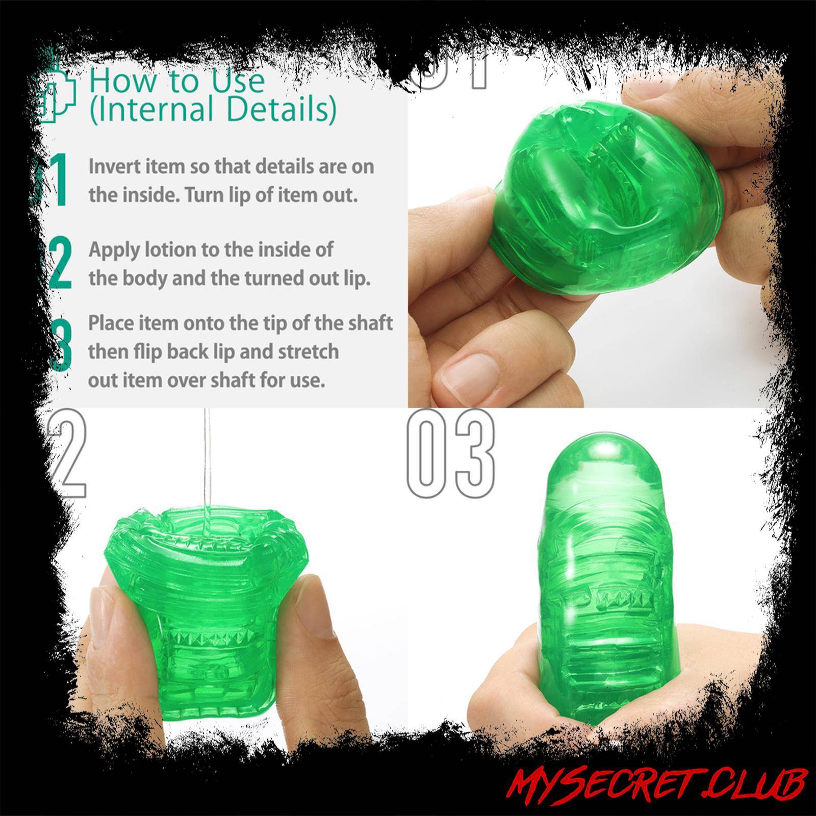 Tenga UNI Emerald Sleeve Masturbator