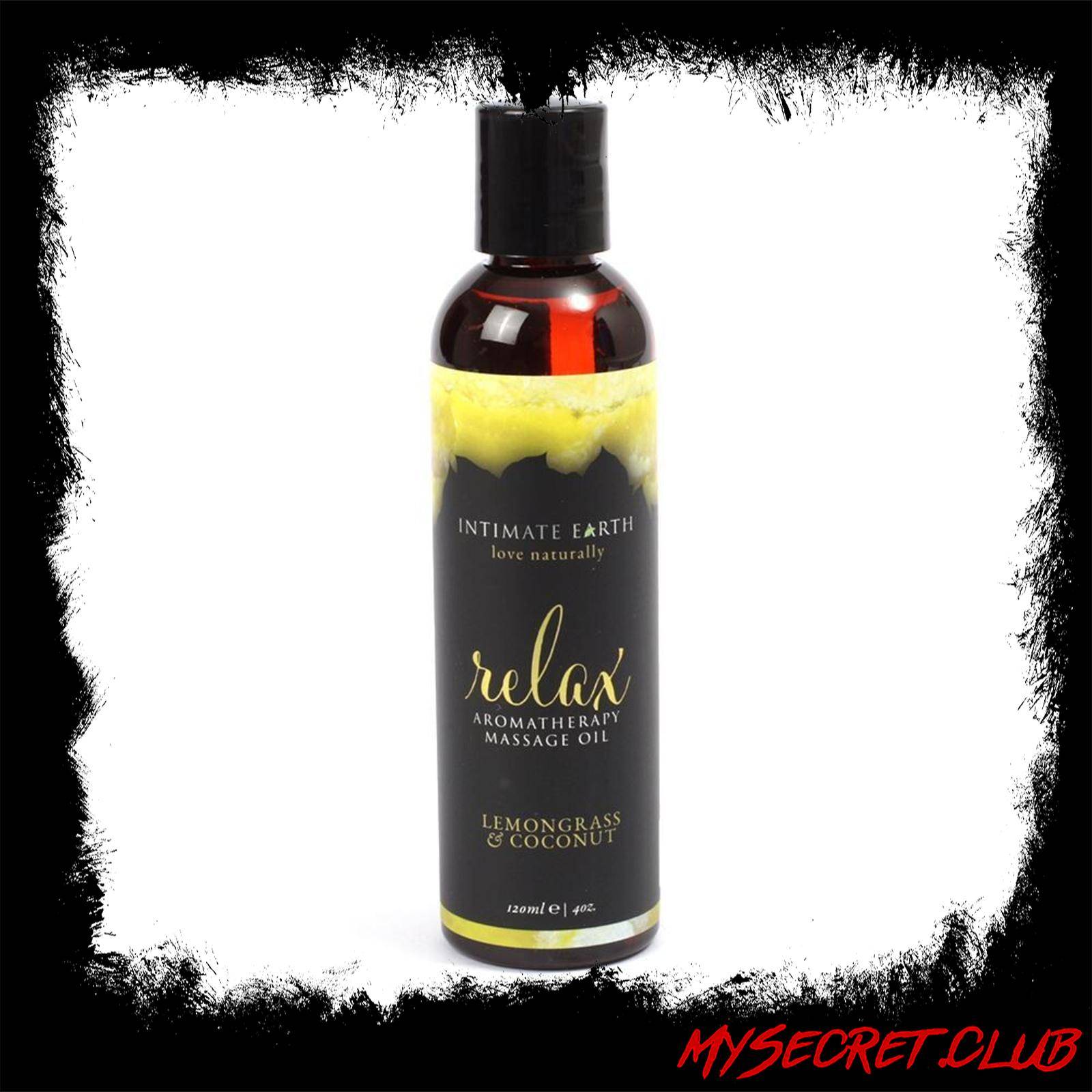 Intimate Earth Lemongrass and Coconut Massage Oil