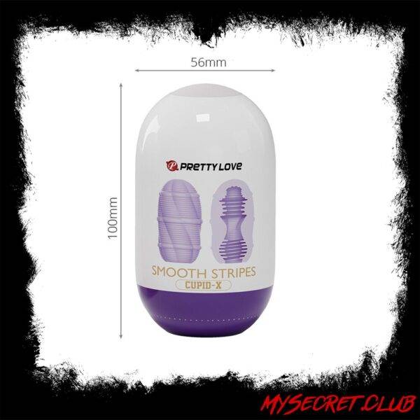 Pretty Love Cupid X Smooth Stripes Masturbator