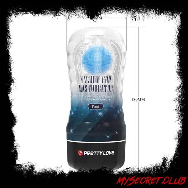 Pretty Love Plant Blue Vacuum Masturbator