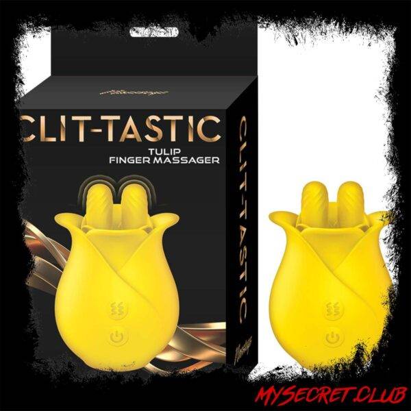 Clit-Tastic Tulip Finger Massager Rechargeable