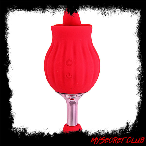 Clit-Tastic Rose Bud Dual Massager Rechargeable