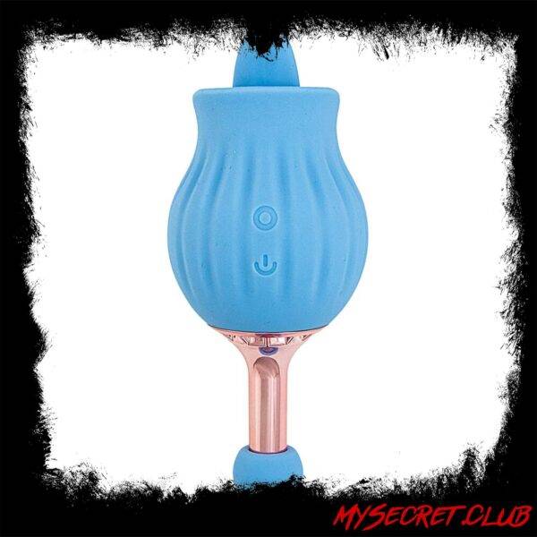 Clit-Tastic Rose Bud Dual Massager Rechargeable