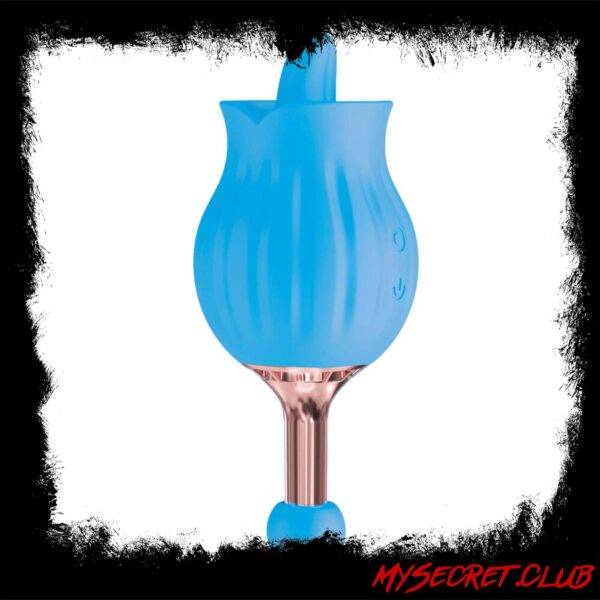 Clit-Tastic Rose Bud Dual Massager Rechargeable