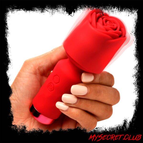 XR Bloomgasm Rose Petite Mini Wand
