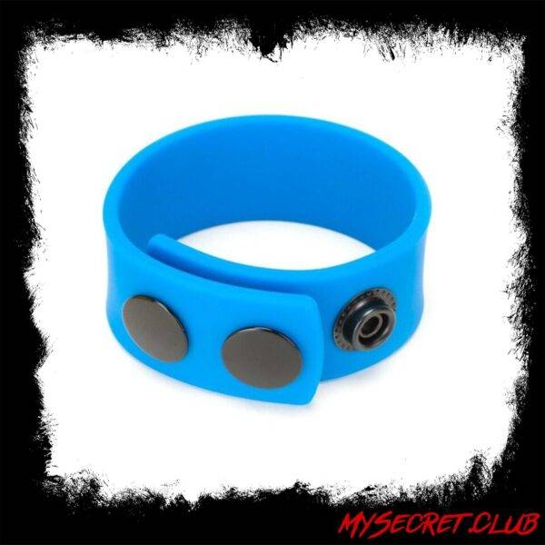 Prowler Red Silicone Adjustable Cock Strap Blue