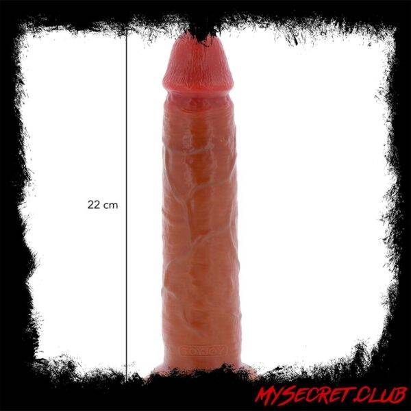 ToyJoy Get Real Silicone Foreskin Dong 8.5 Inches