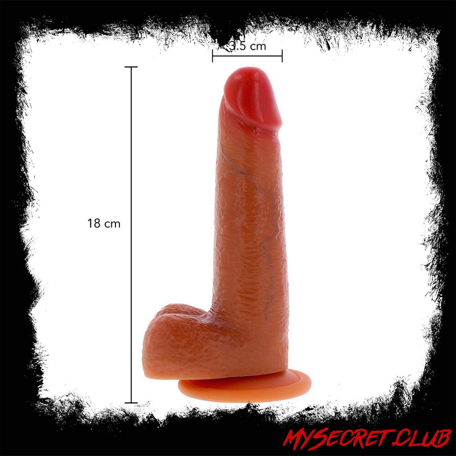 ToyJoy Get Real Silicone Sliding Foreskin Dildo