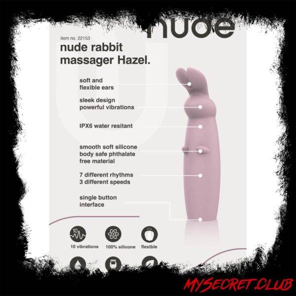 Nude Hazel Mini Rabbit Massager