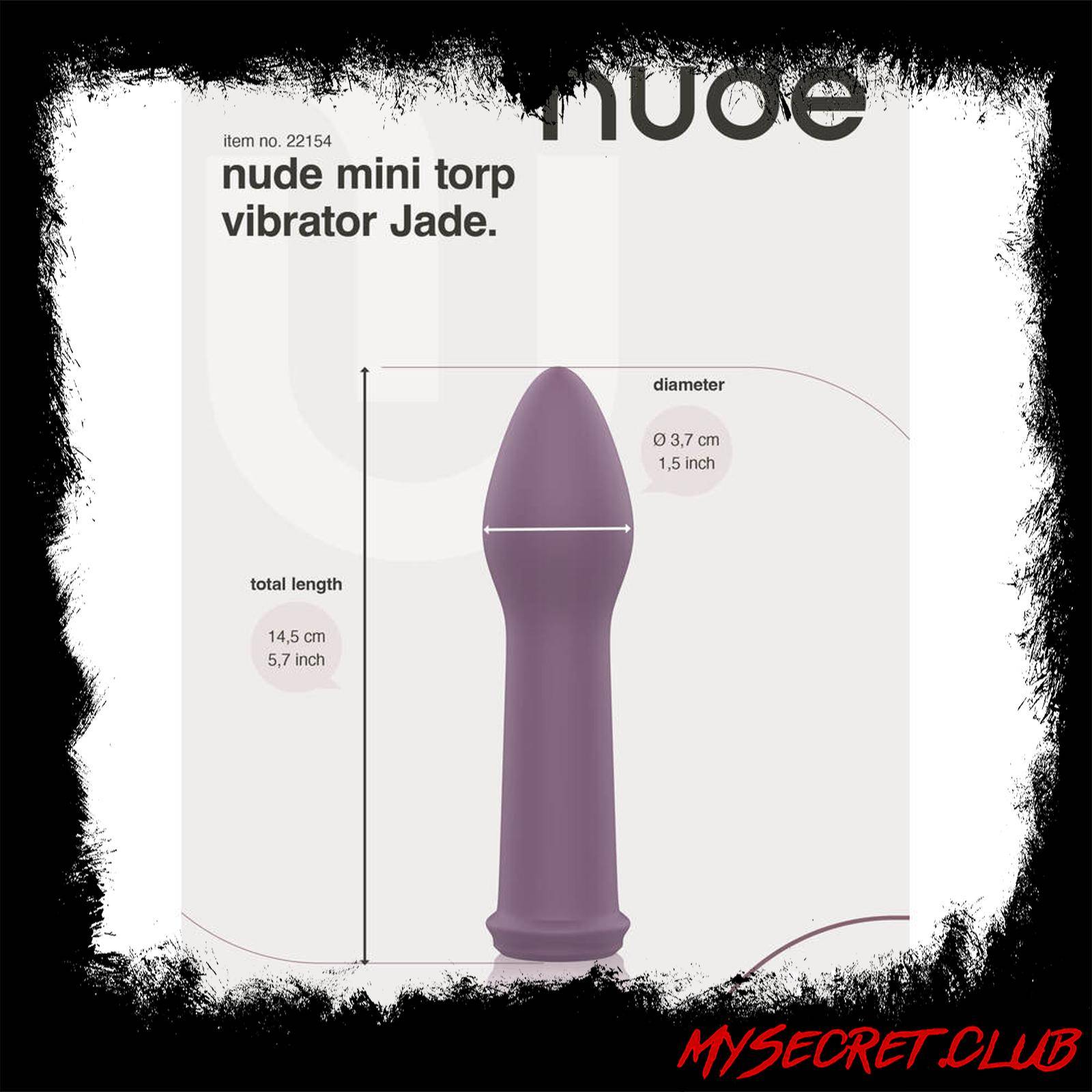 Nude Jade Mini Torp Vibrator
