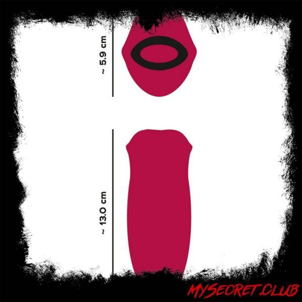 Oral Fun Moving Lips Tongue Vibrator