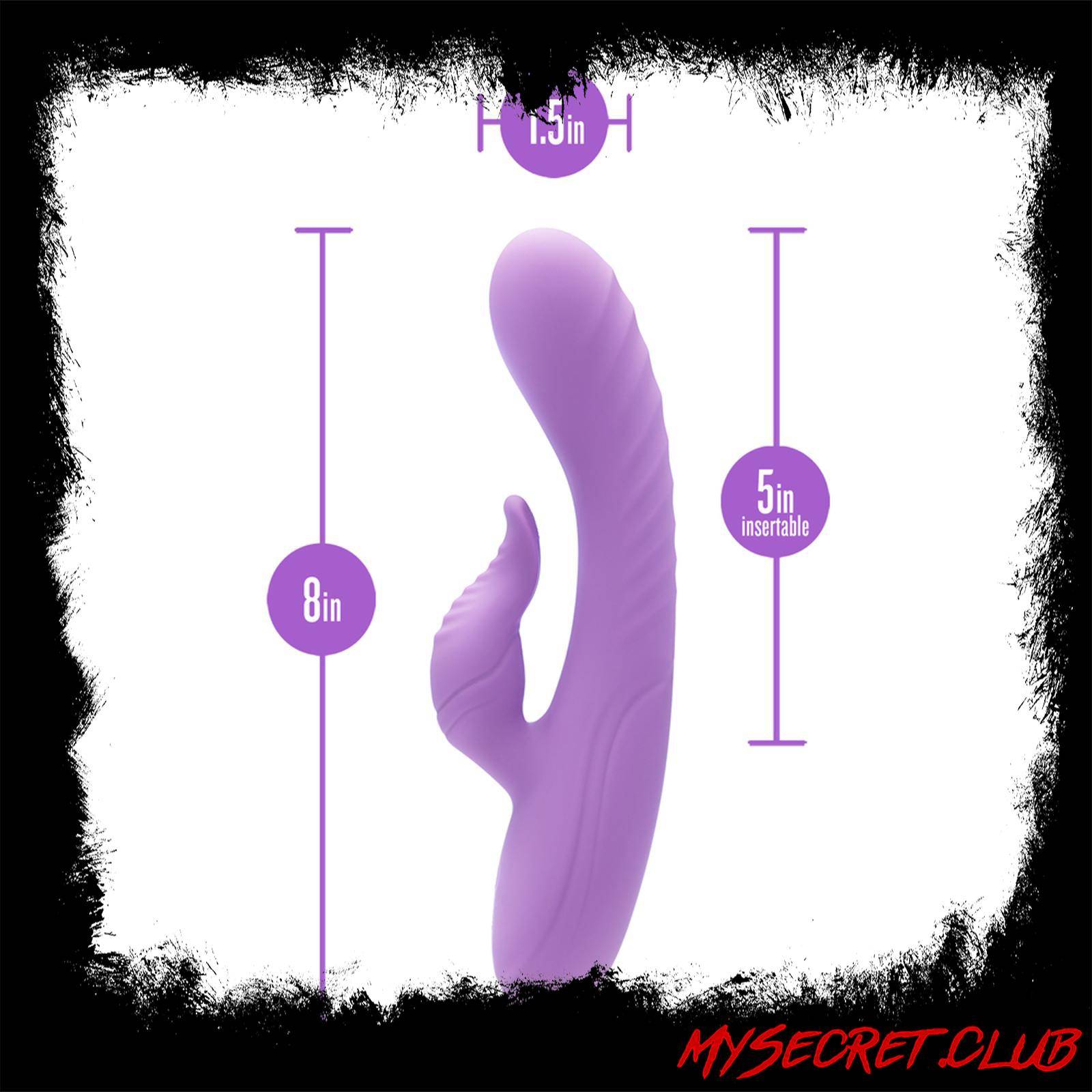 Blush Evelyn Powerful Dual Stimulator Vibe