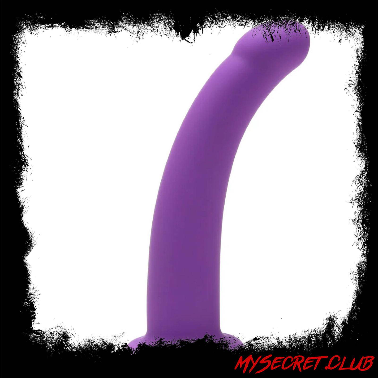 Me You Us 7 Inch Curved Silicone Dildo