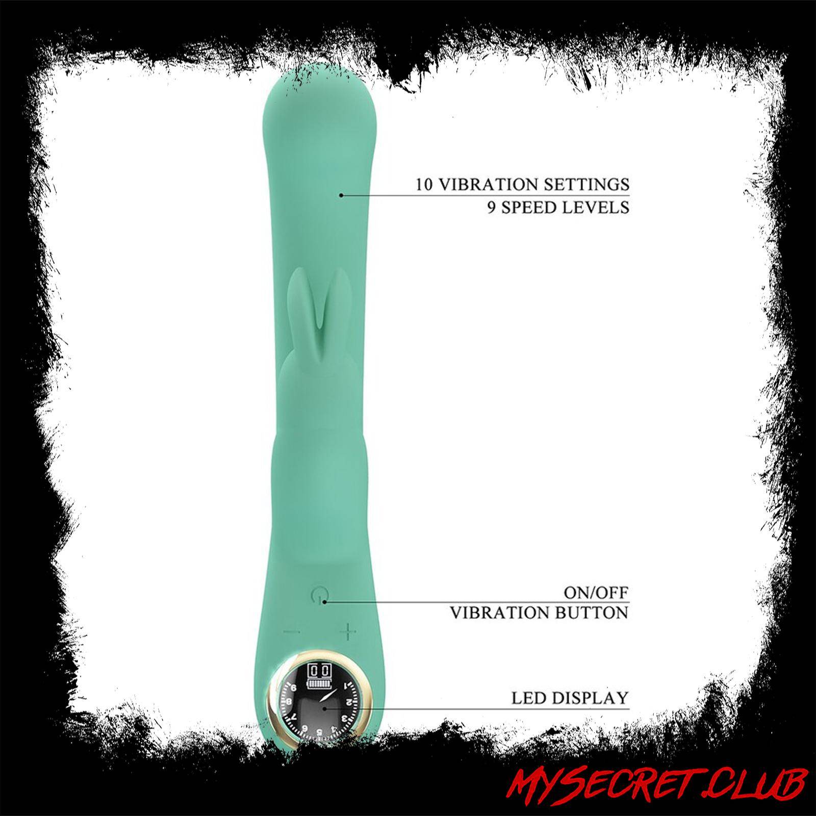 Pretty Love Lamar Rabbit Vibrator