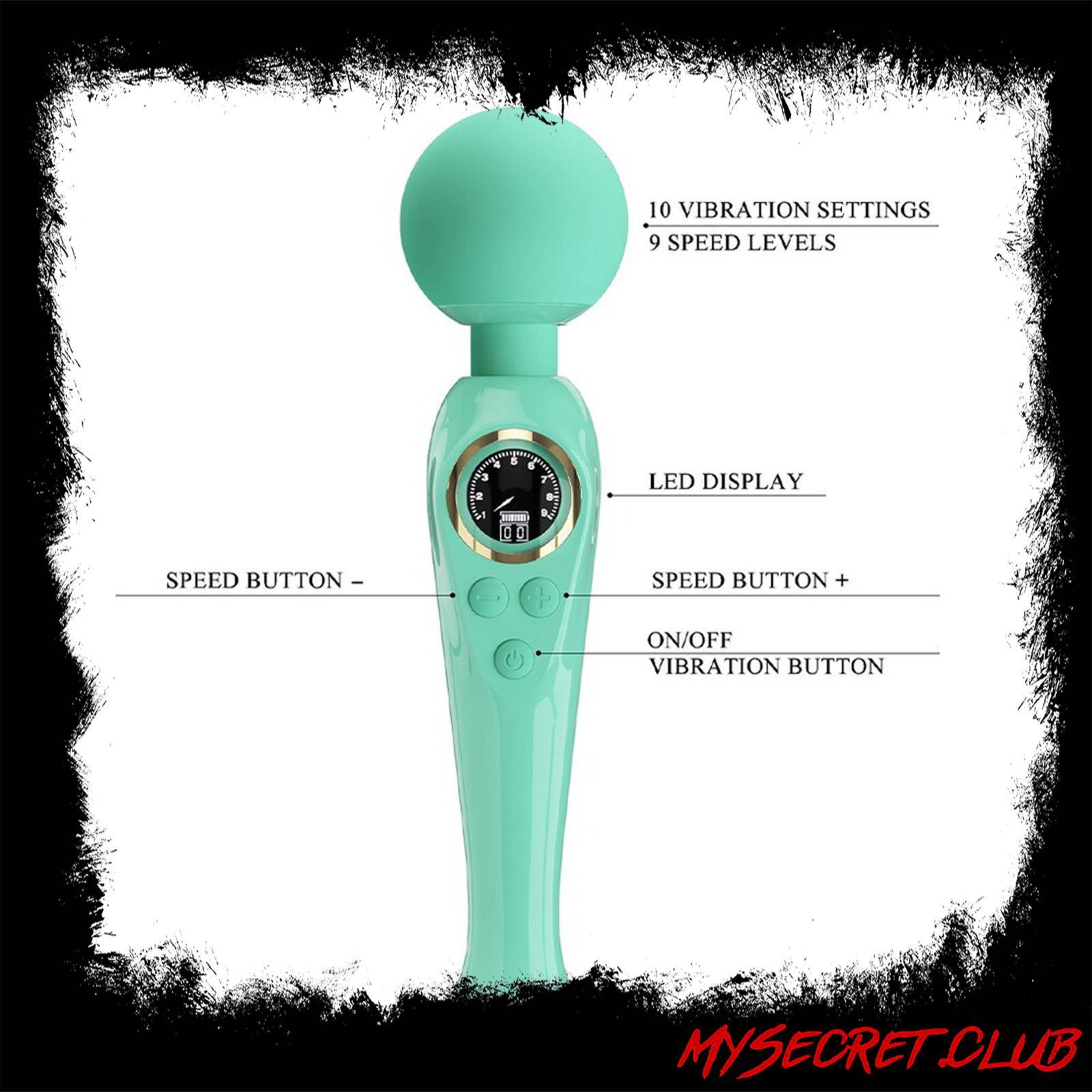 Pretty Love Skyler Wand With LED Display