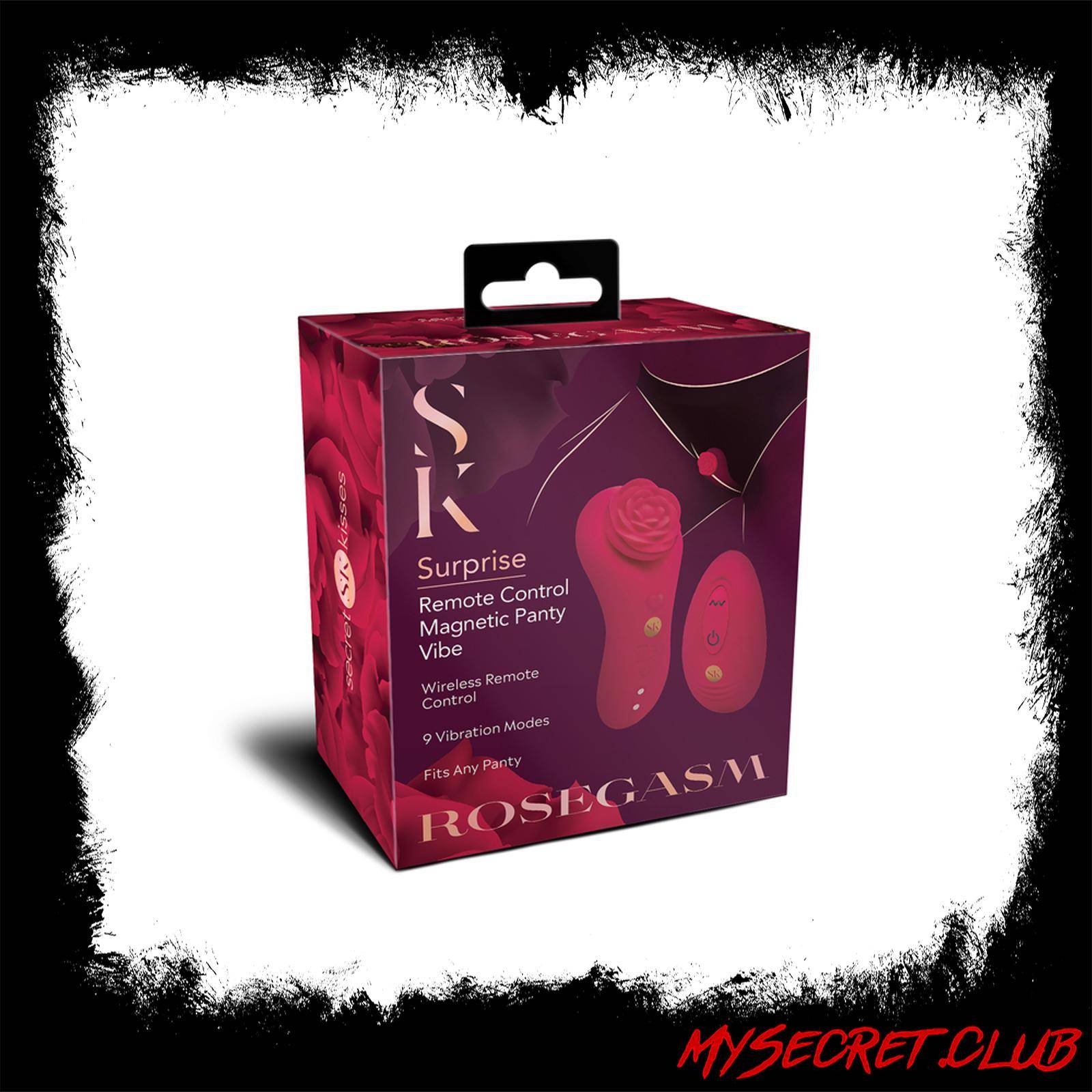 Secret Kisses Rosegasm Rose Surprise Panty Vibe