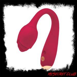 Secret Kisses Rosegasm Long Stem Vibrating