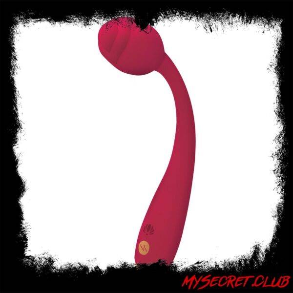 Secret Kisses Rosegasm Long Stem Vibrating