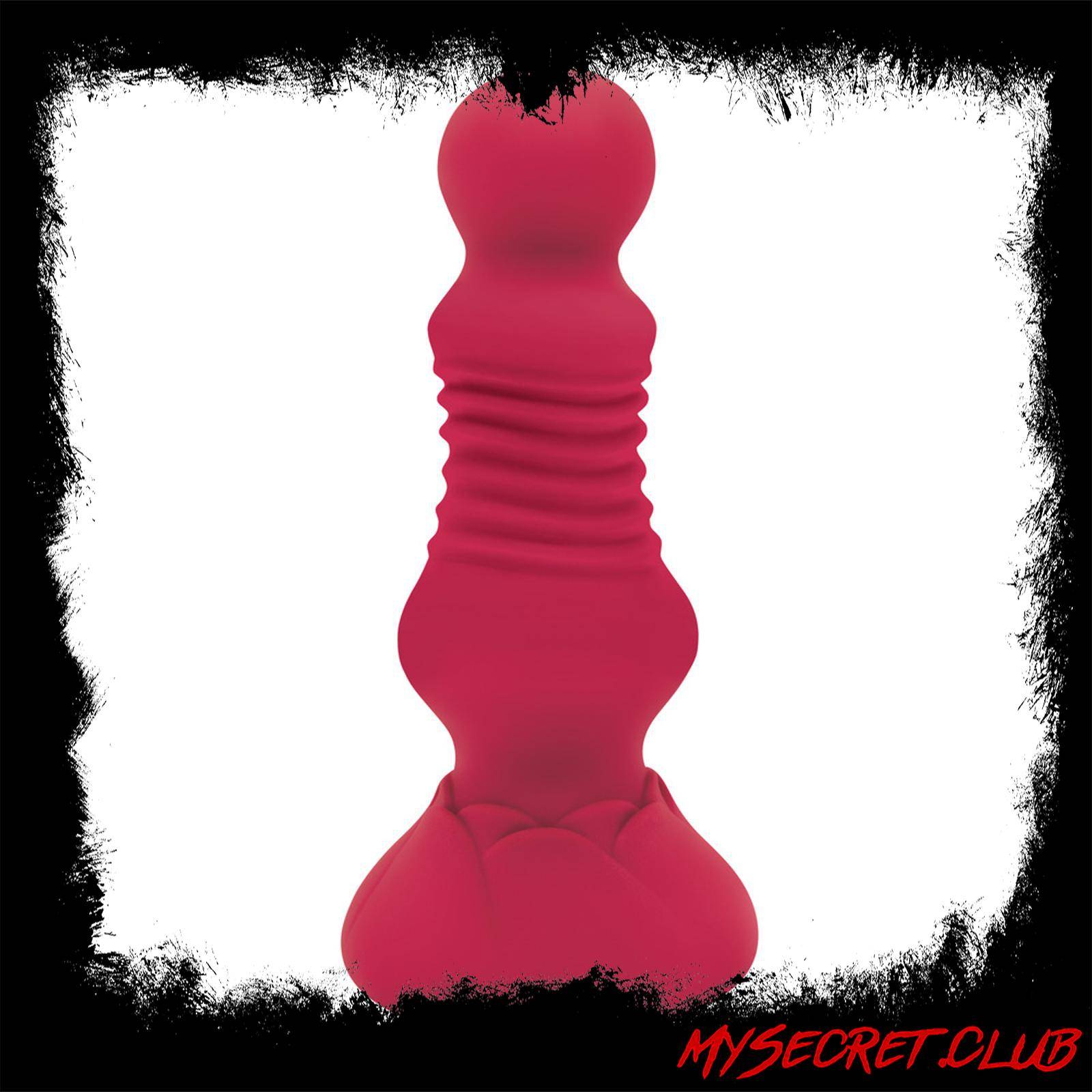 Secret Kisses Remote Thrusting Rosebud Butt Plug