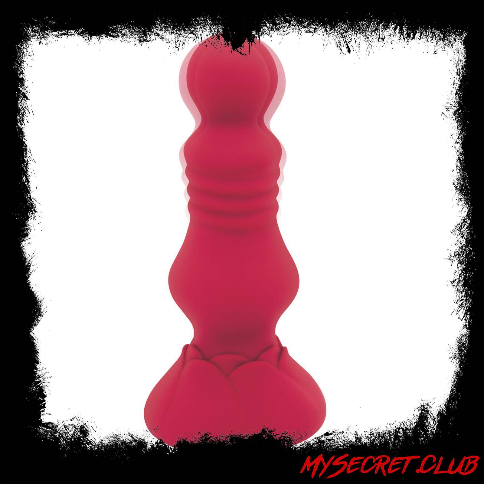 Secret Kisses Remote Floret Vibrating Butt Plug