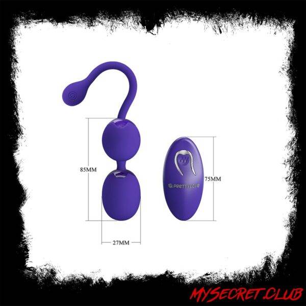 Pretty Love Willie Youth Kegel Balls Remote Control