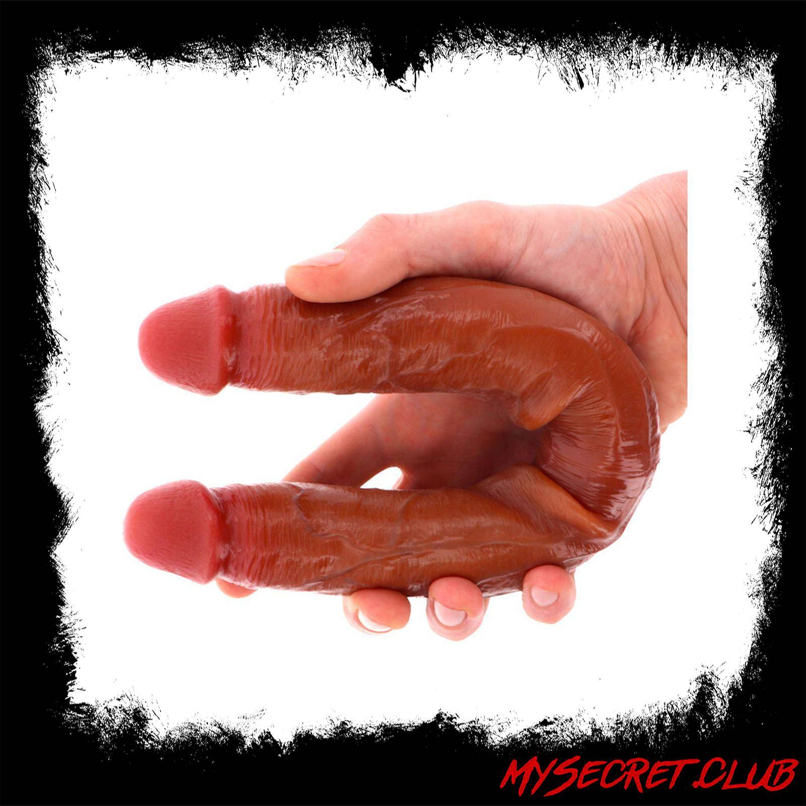 ToyJoy Silicone Foreskin Double Dong 13.7 Inches